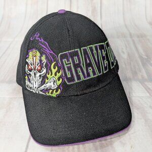 Monster Jam Grave Digger Truck Vintage Embroidered Snapback Hat Cap